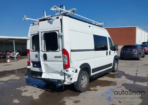 2024 Ram Promaster 1500 Slt High Roof 136 Wb from USA, damaged, VIN 3C6LRVBG2RE135678